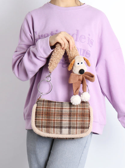 Plush Puppy Shoulder Bag