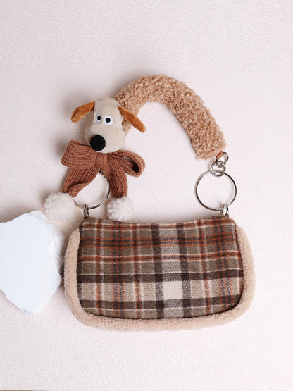 Plush Puppy Shoulder Bag