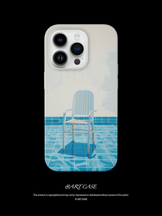 Pool Chair Printed Phone Case