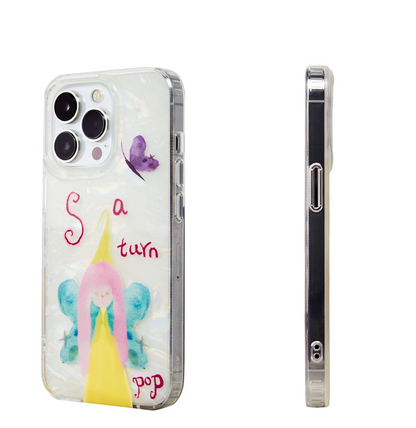Princess Butterfly Printed Phone Case