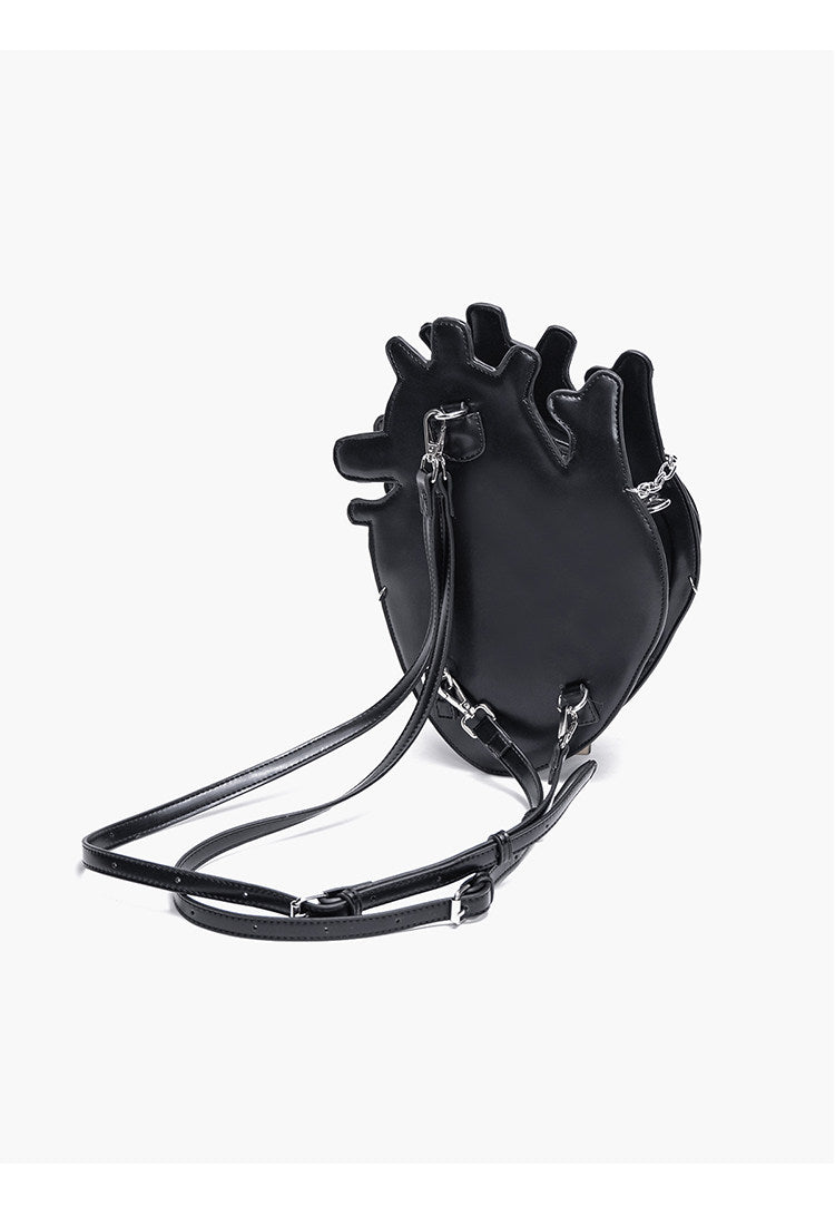 Punk Heart Chain Backpack | Bag | Three Fleas