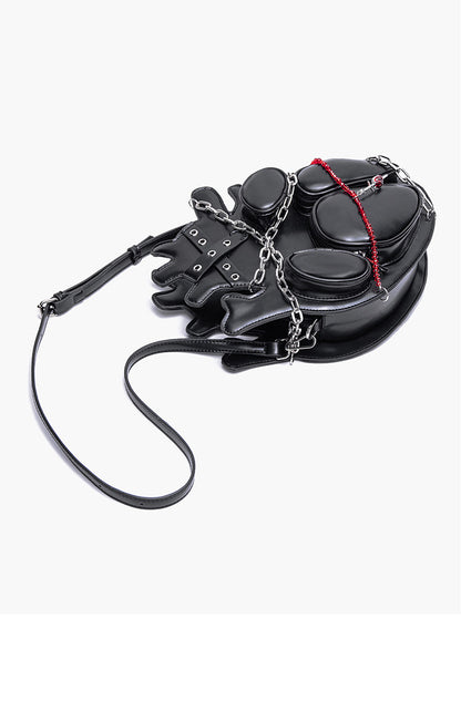 Punk Heart Chain Backpack | Bag | Three Fleas