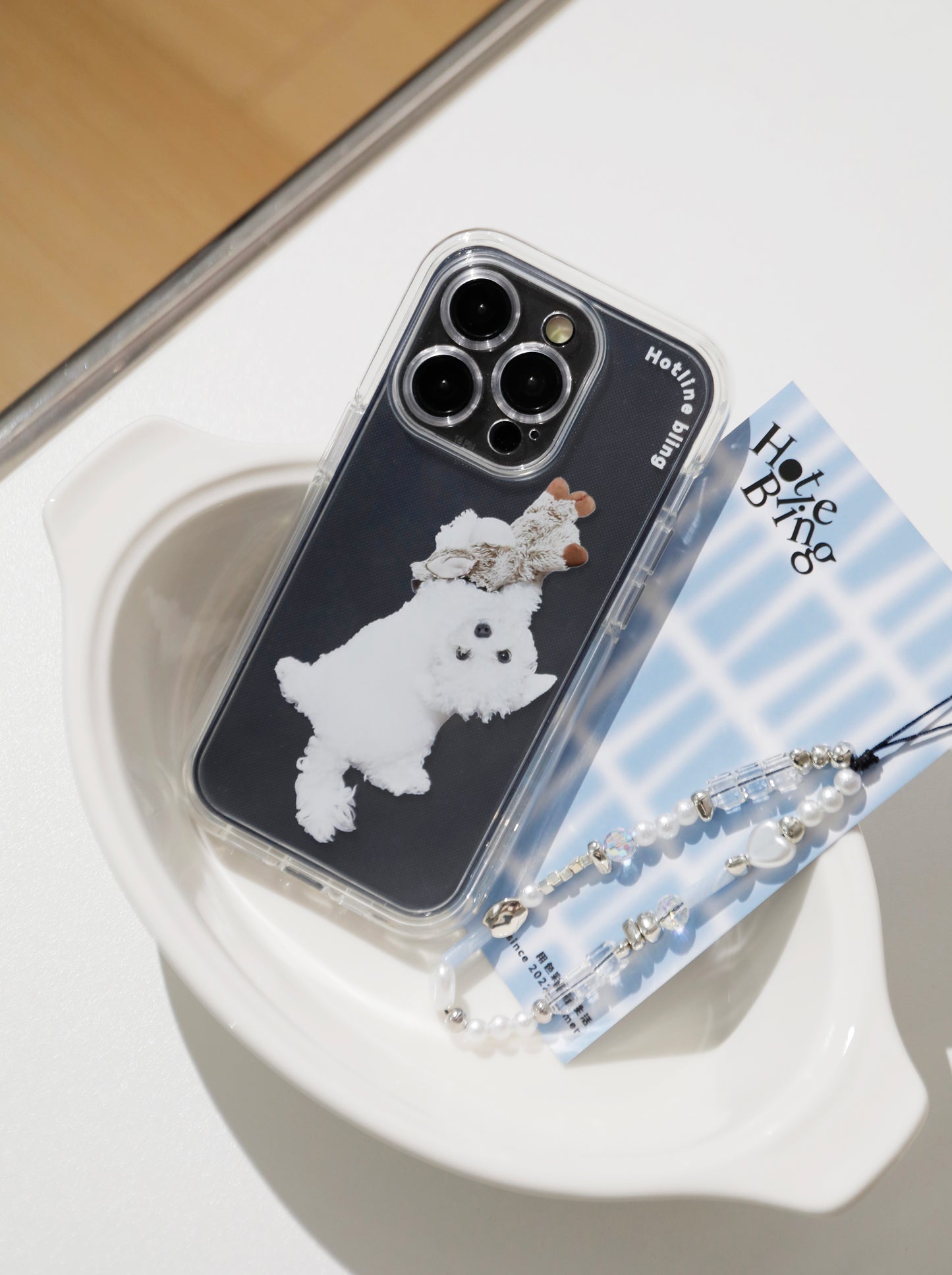 Puppy Clear Phone Case