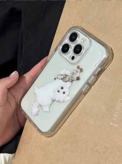 Puppy Clear Phone Case