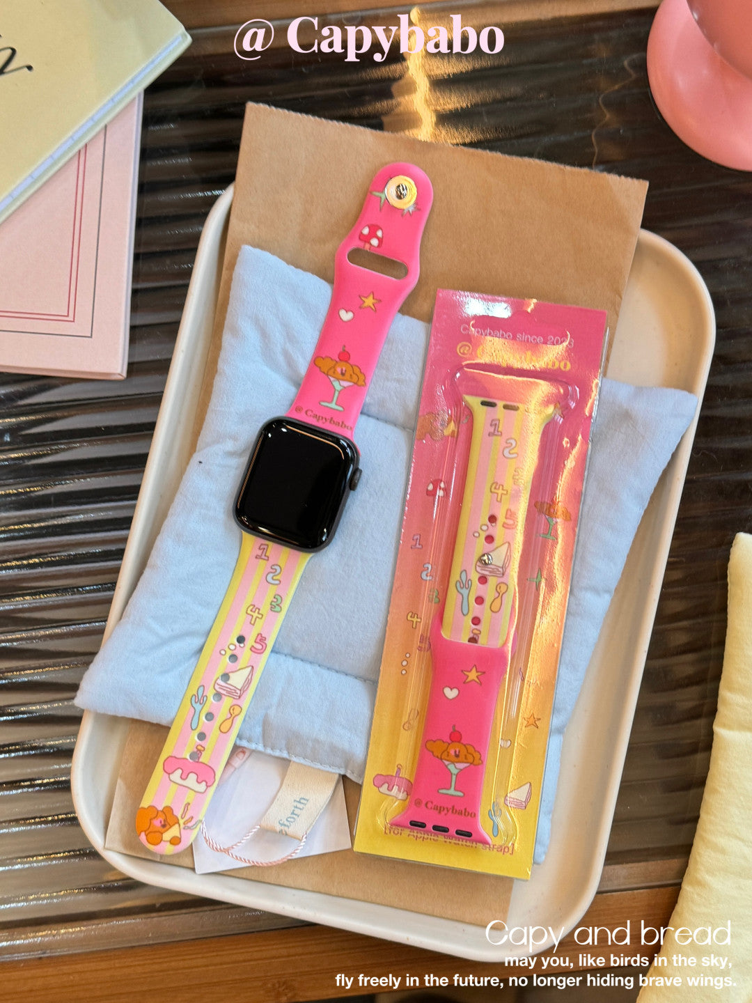 Puppy Dessert Cartoon Apple Watch Band