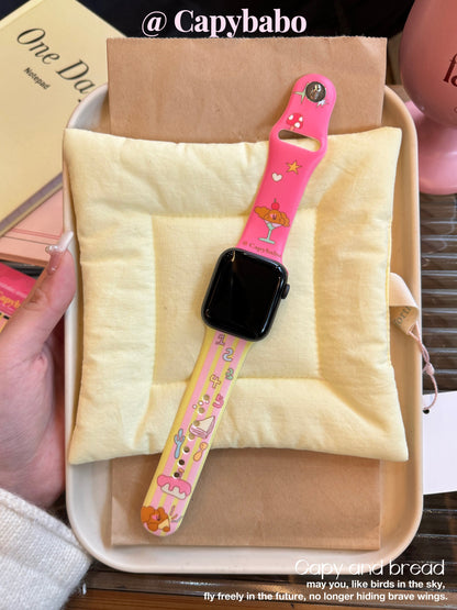 Puppy Dessert Cartoon Apple Watch Band