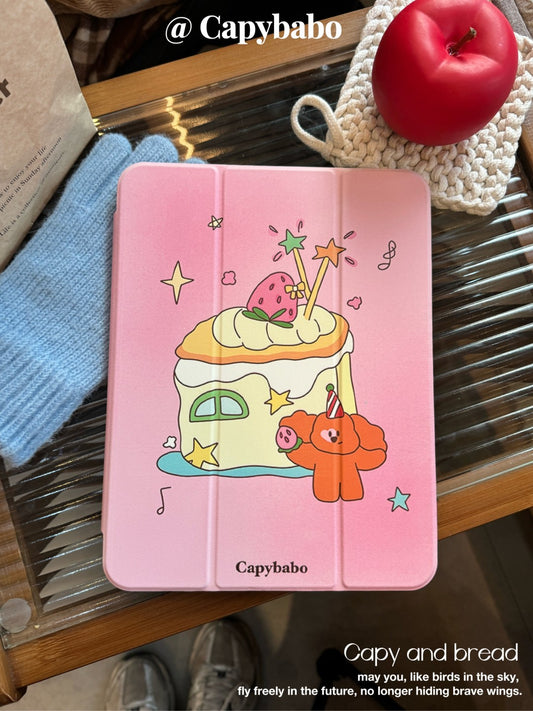Puppy's Happy Cake iPad Case
