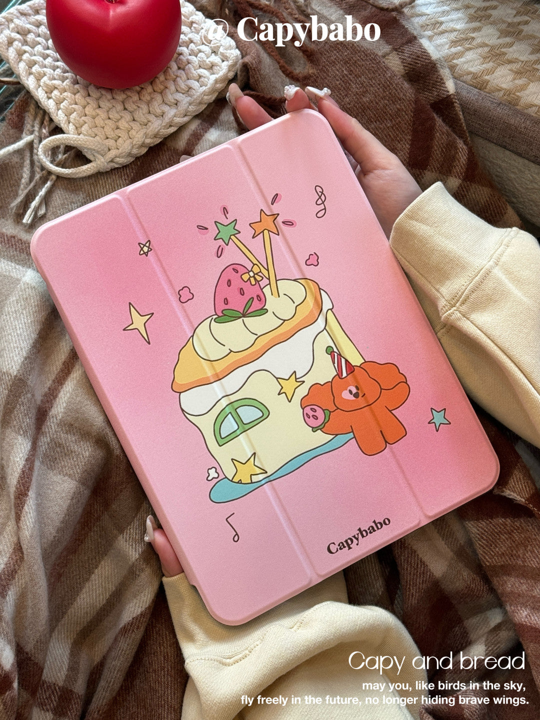 Puppy's Happy Cake iPad Case