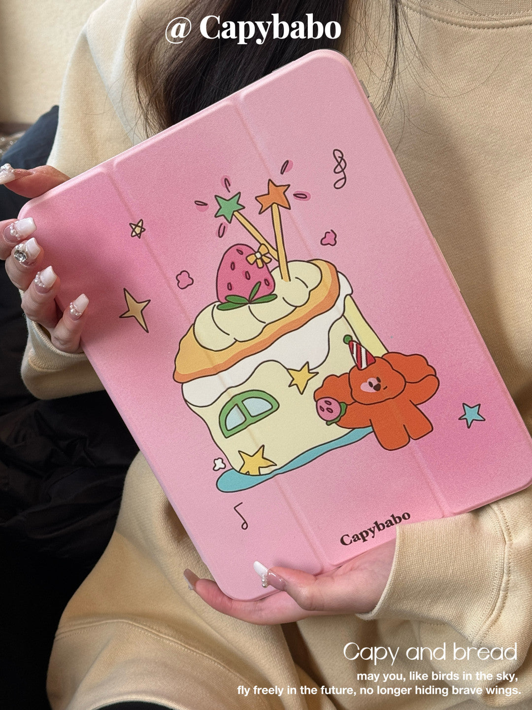 Puppy's Happy Cake iPad Case