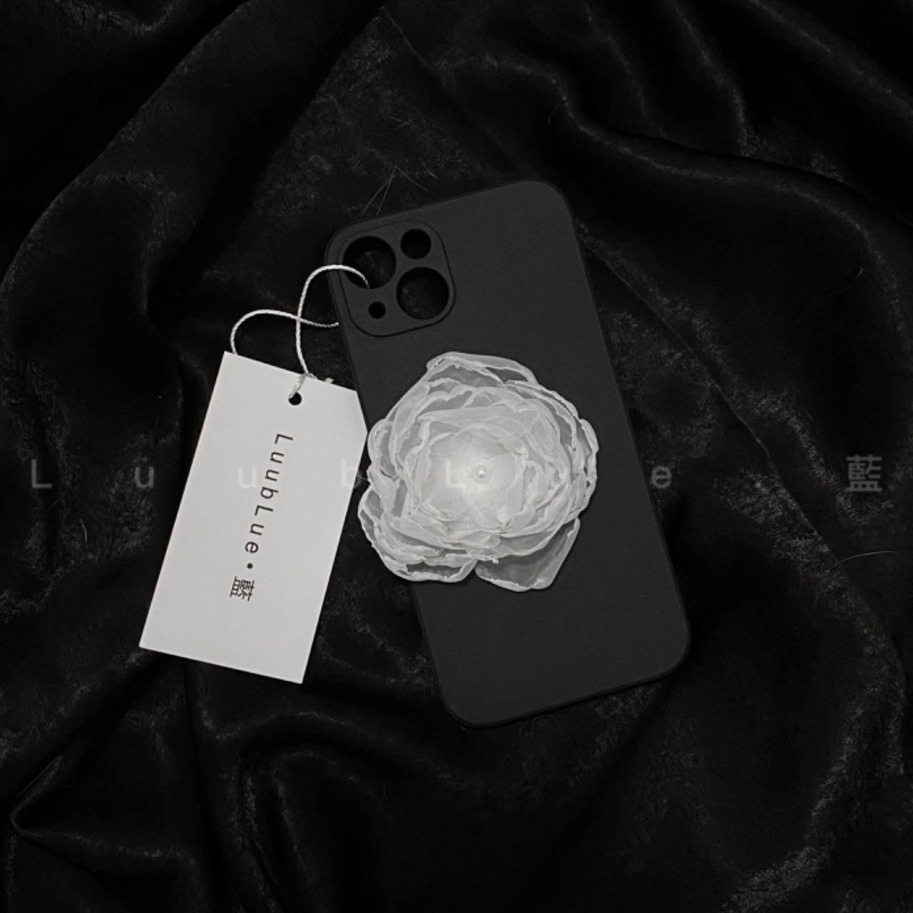 Pure White Camellia Phone Case