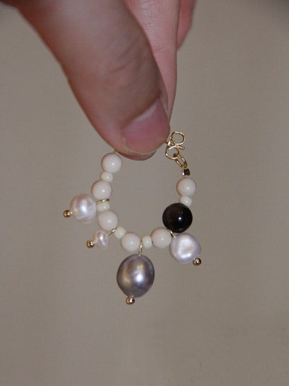 Chinoiserie Pure White Fairy Earrings