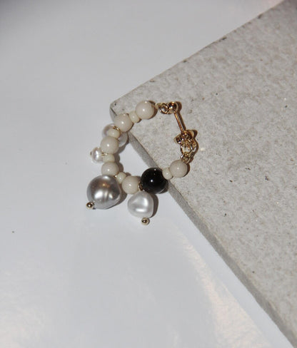 Chinoiserie Pure White Fairy Earrings