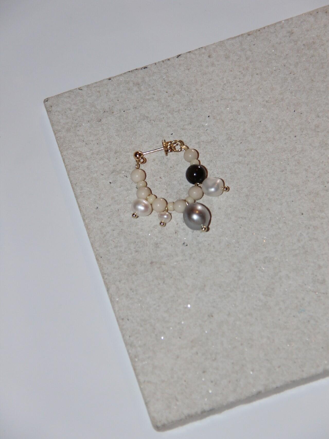 Chinoiserie Pure White Fairy Earrings