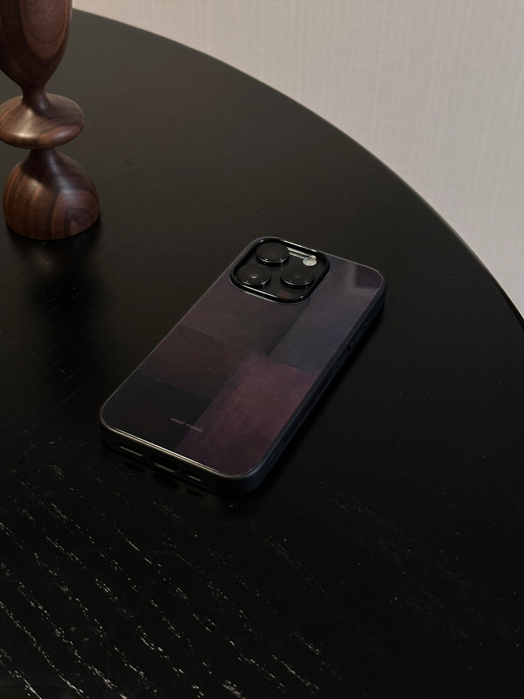Purple Checkered Phone Case
