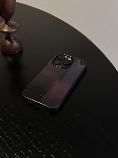 Purple Checkered Phone Case