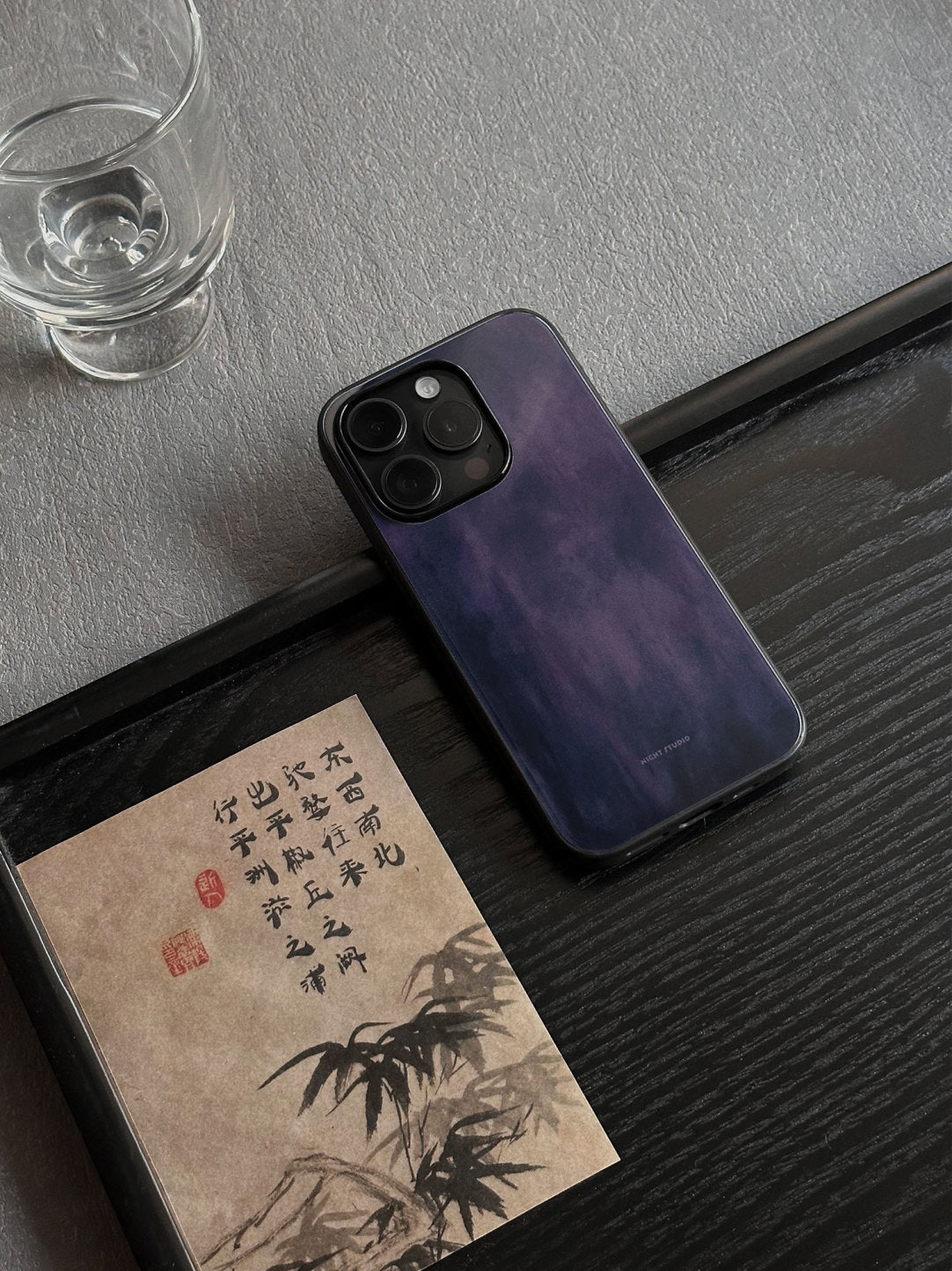 Purple Flame Phone Case