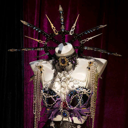 Purple Queen Cosplay Set