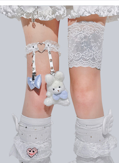 Rabbit Bow Thigh Chain