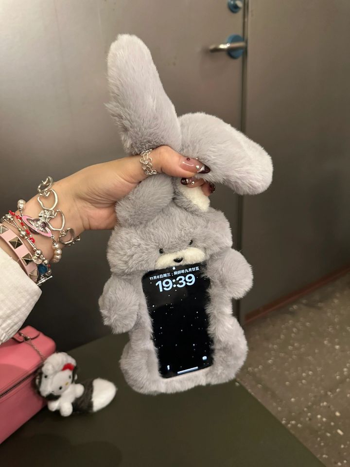 Rabbit Furry Phone Case