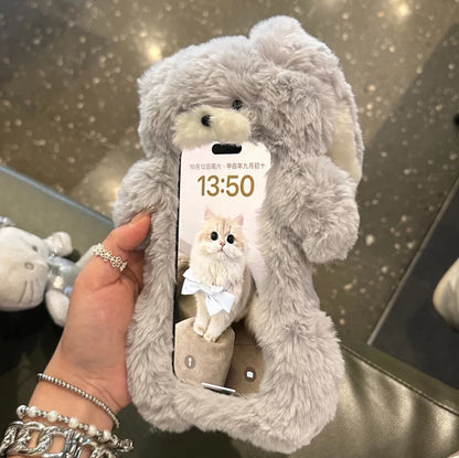 Rabbit Furry Phone Case