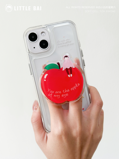 Red Apple Printed Phone Case