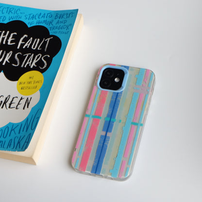 Red and Blue Stripe Phone Case