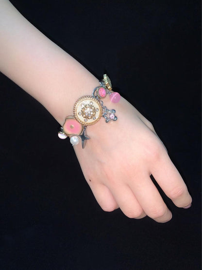 Retro Buttons Choker