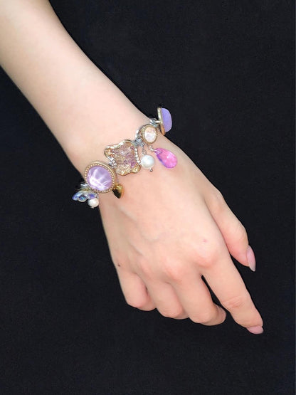 Retro Buttons Choker