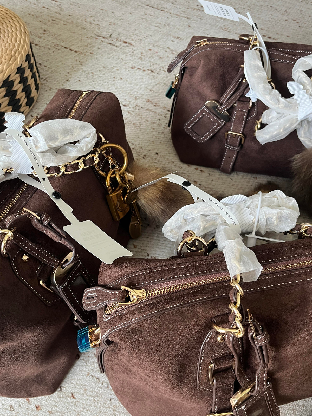 Retro Chain Boston Bag