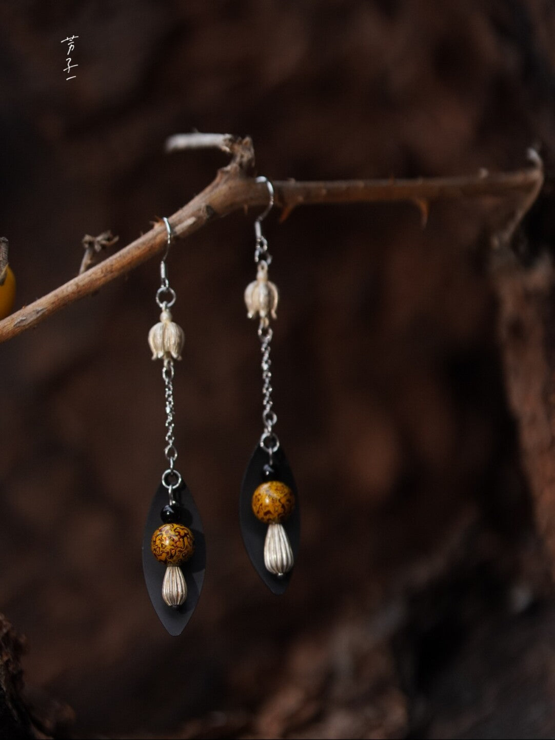 Rhyme Lacquer Earrings