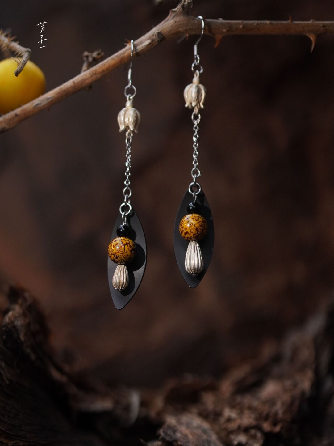 Rhyme Lacquer Earrings