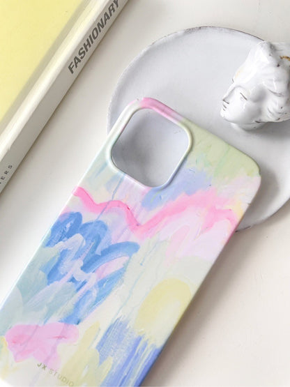 Romantic Color Oil Painting Phone Case