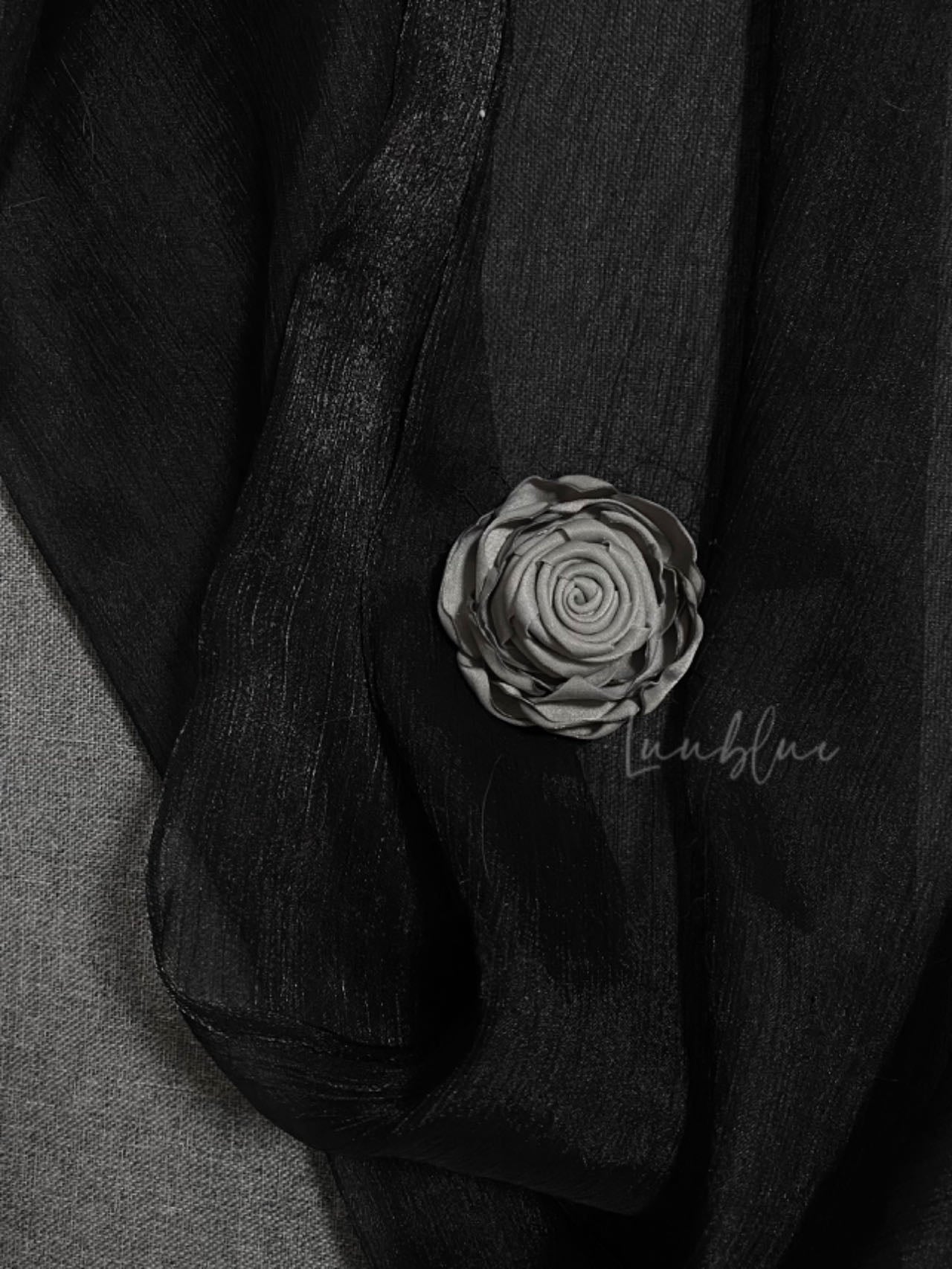 Rose Lace Brooch