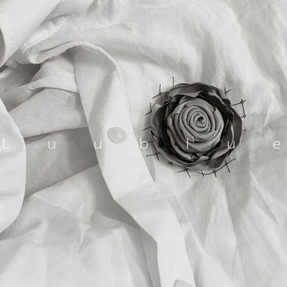 Rose Lace Brooch