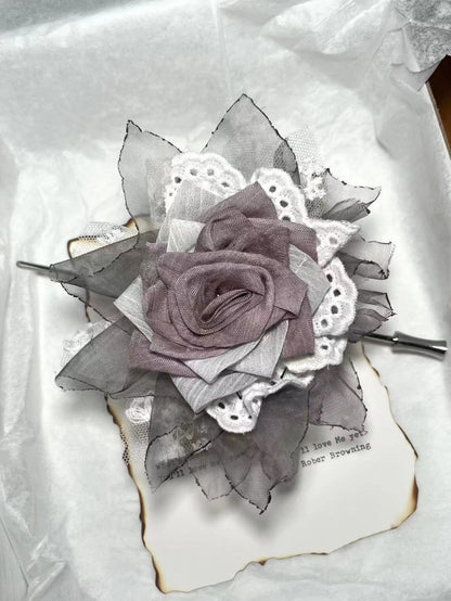 Rose Lace Hairpin