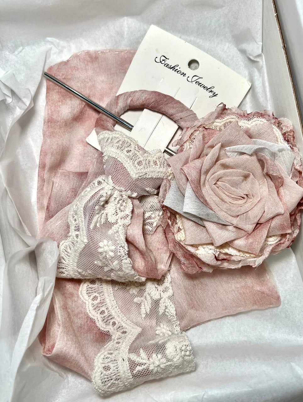 Rose Lace Hairpin