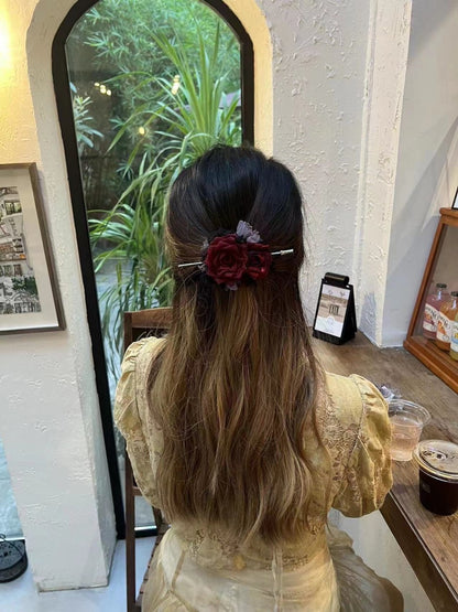 Rose Lace Hairpin