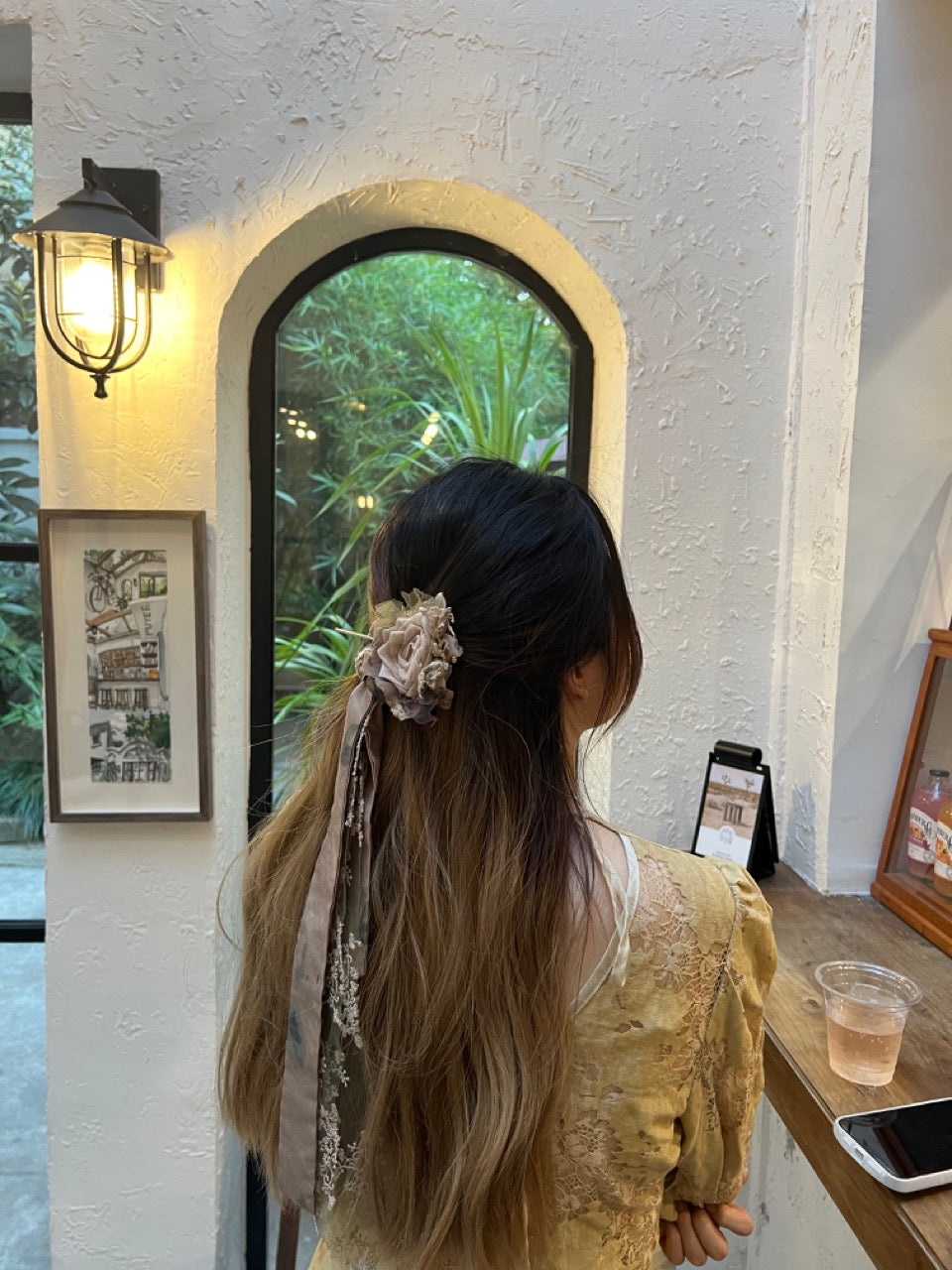 Rose Lace Hairpin
