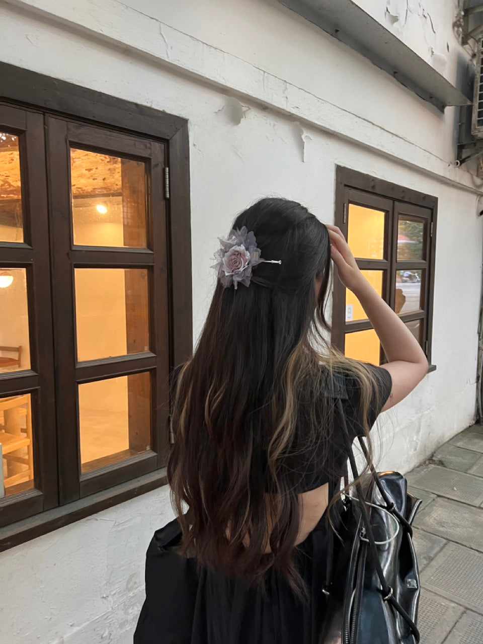 Rose Lace Hairpin