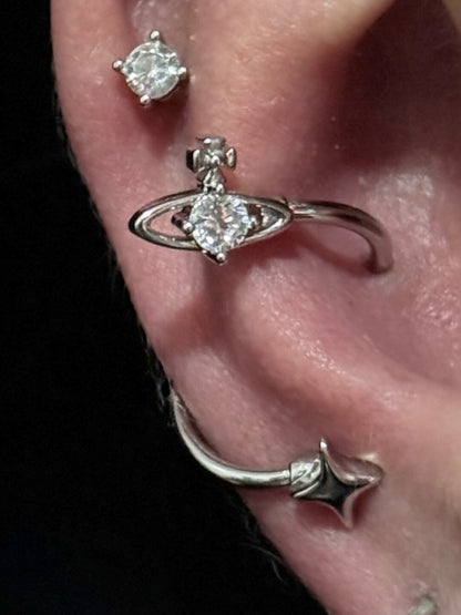 Running to Saturn Earring | Earring | Three Fleas