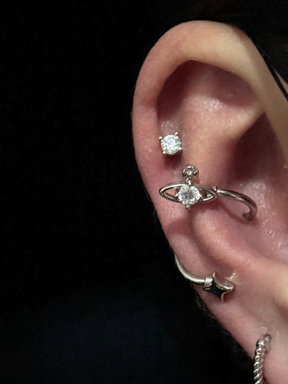 Running to Saturn Earring | Earring | Three Fleas