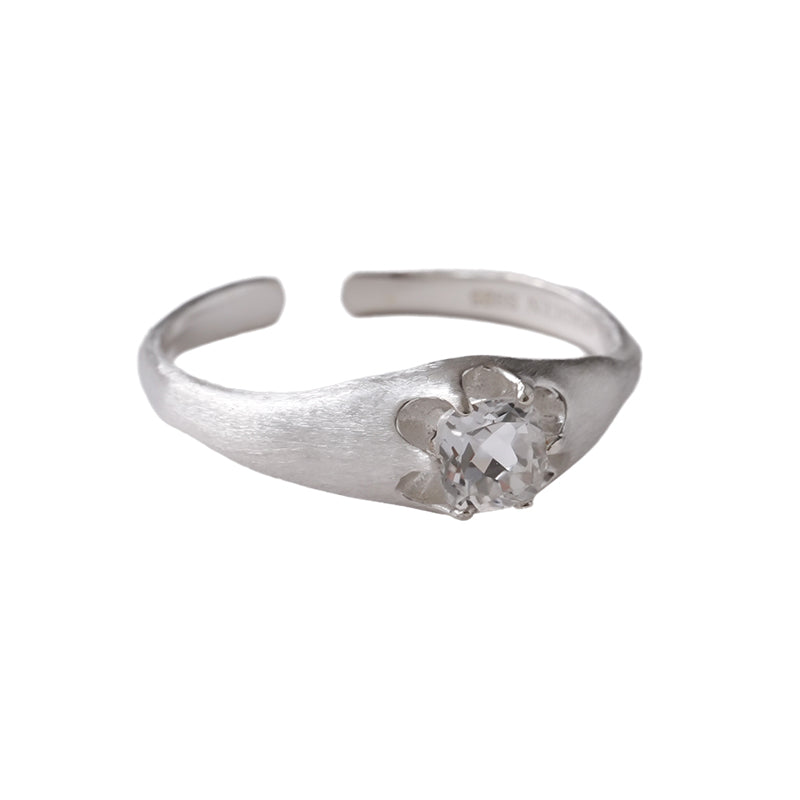 Volcano Love Silver Ring