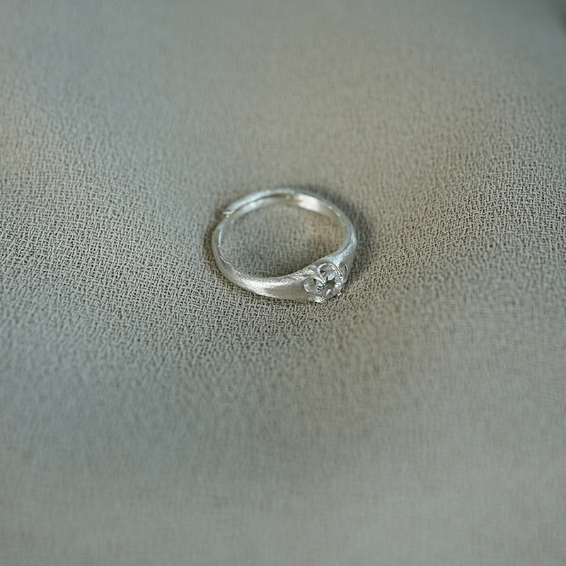 Volcano Love Silver Ring