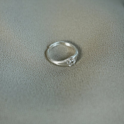 Volcano Love Silver Ring