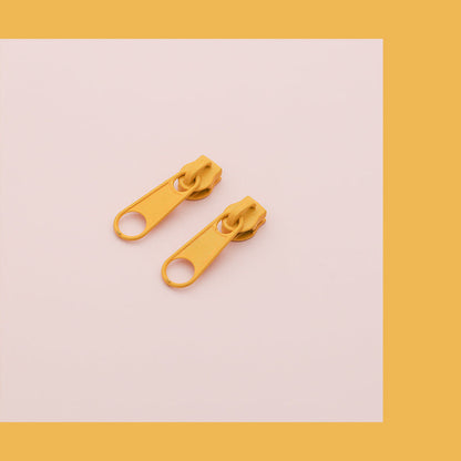 Funny Colorful Zipper Earrings