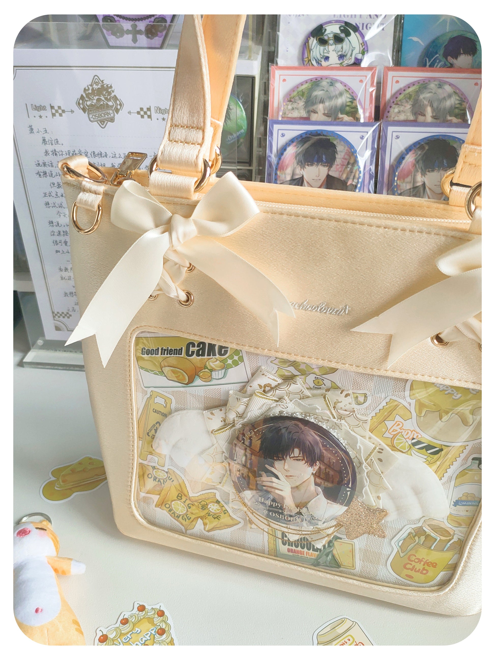 Satin Ribbon Bow Plaid Ita Bag | Bag | Three Fleas