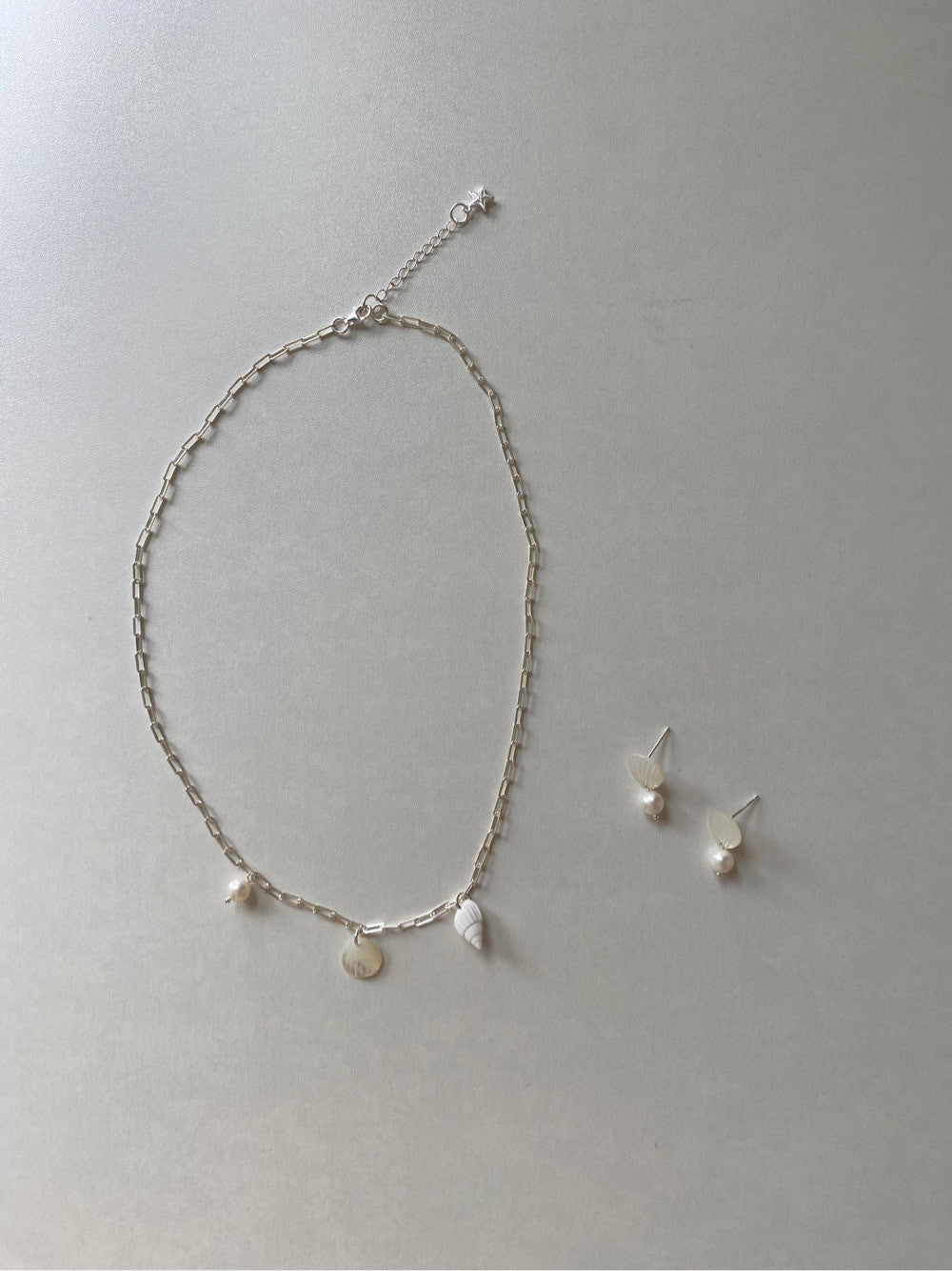 Shell Pearl Necklace | Jewelry | Three Fleas
