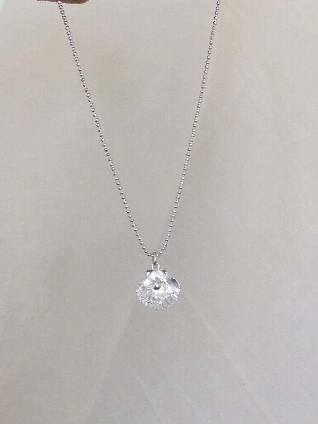 Shell Silver Necklace