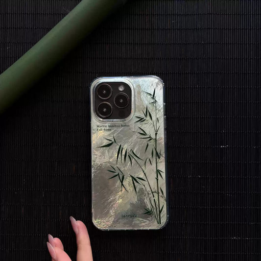 Silver Bamboo IMD Dual-Layer Case