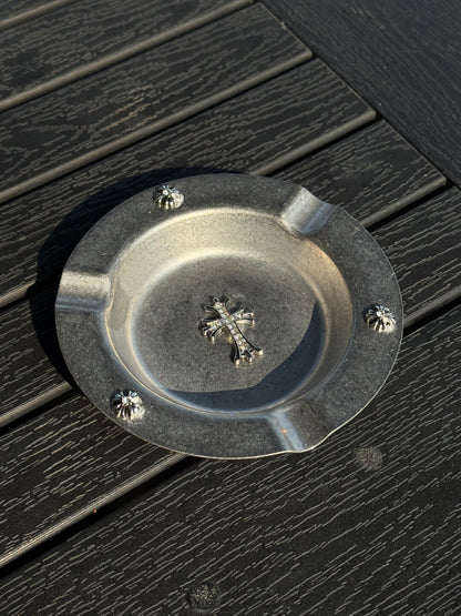 Silver Cross Decor Creative Ashtray